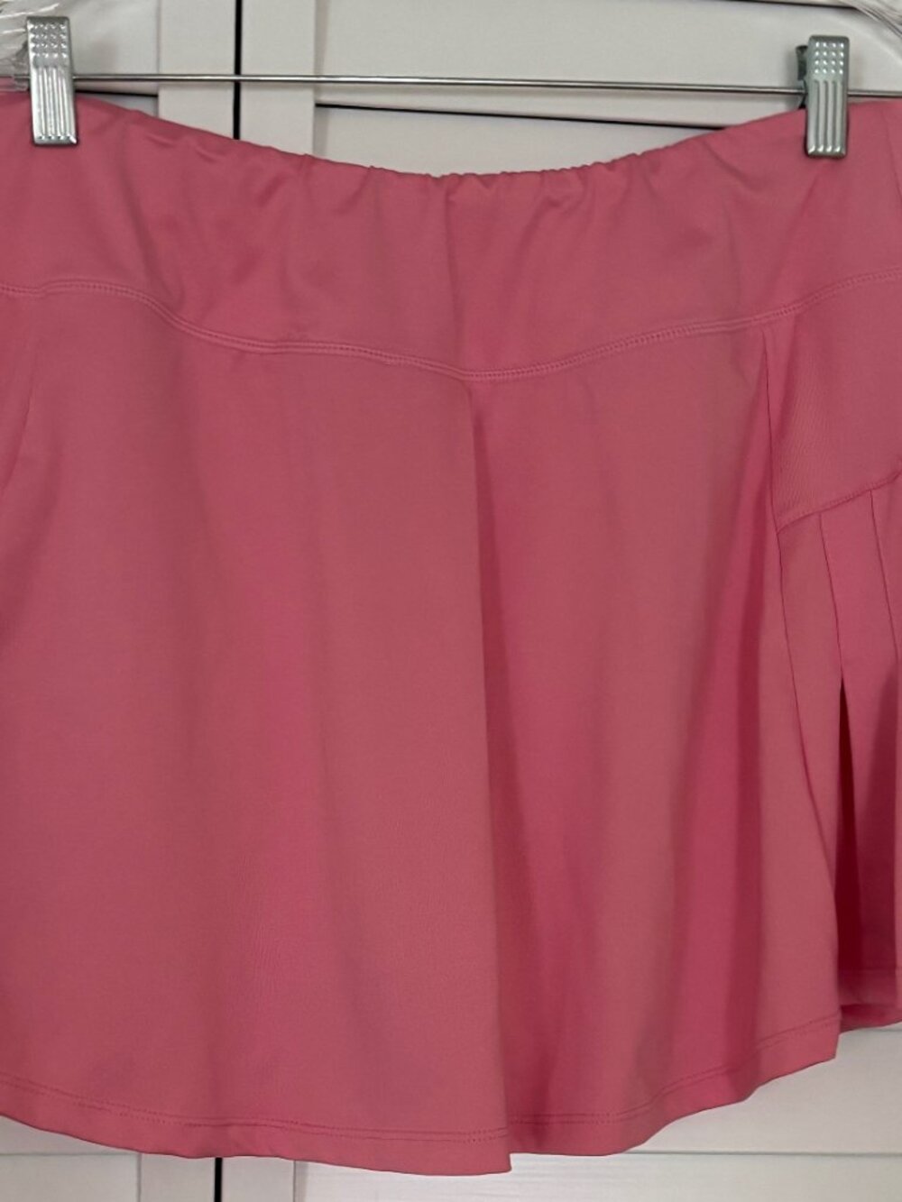 Pink XL BALEAF Pleated Golf/Tennis Skirt with Mesh Shorts & Pockets